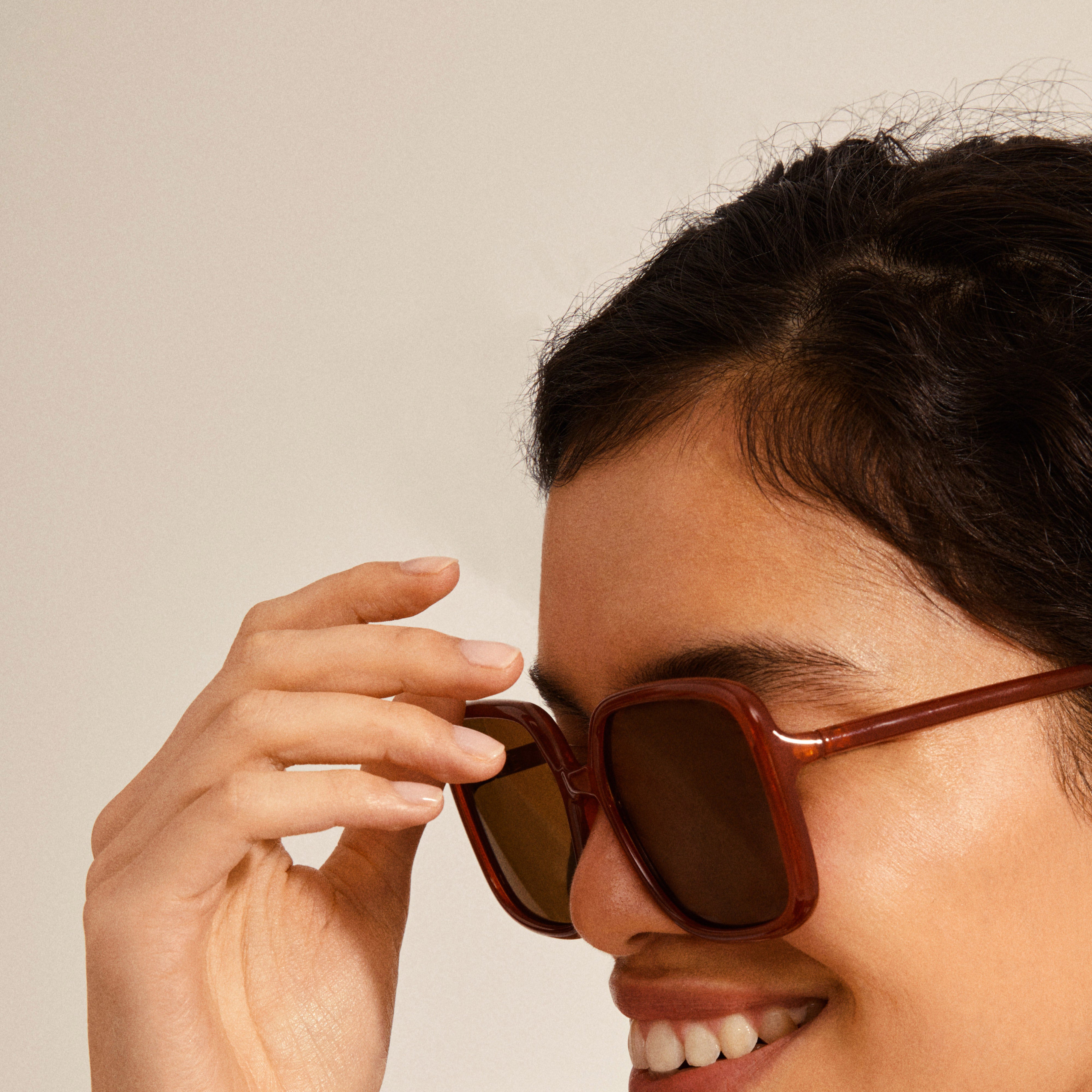pilgrim-milan-oversized-retro-sonnenbrille-braun image 4
