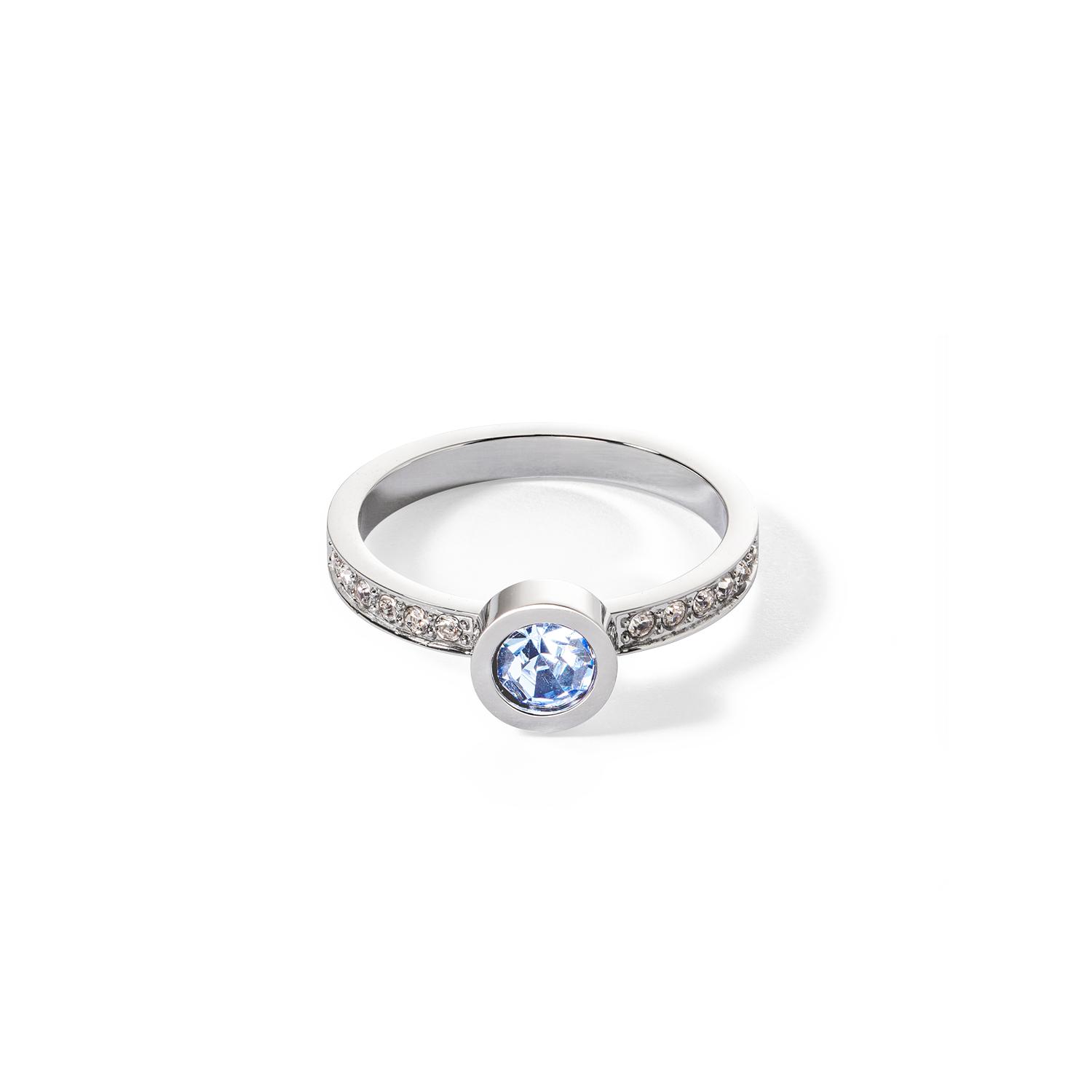 coeur-de-lion-sparkling-dots-ring-silber-hellblau-0-7-cm image 1