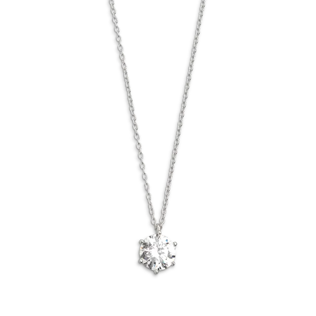 xenox-krappe-halskette-925-sterlingsilber-rhodiniert-xs7212 image 1