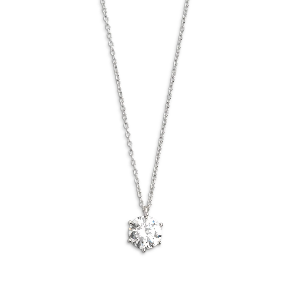 xenox-krappe-halskette-925-sterlingsilber-rhodiniert-xs7212 image 1