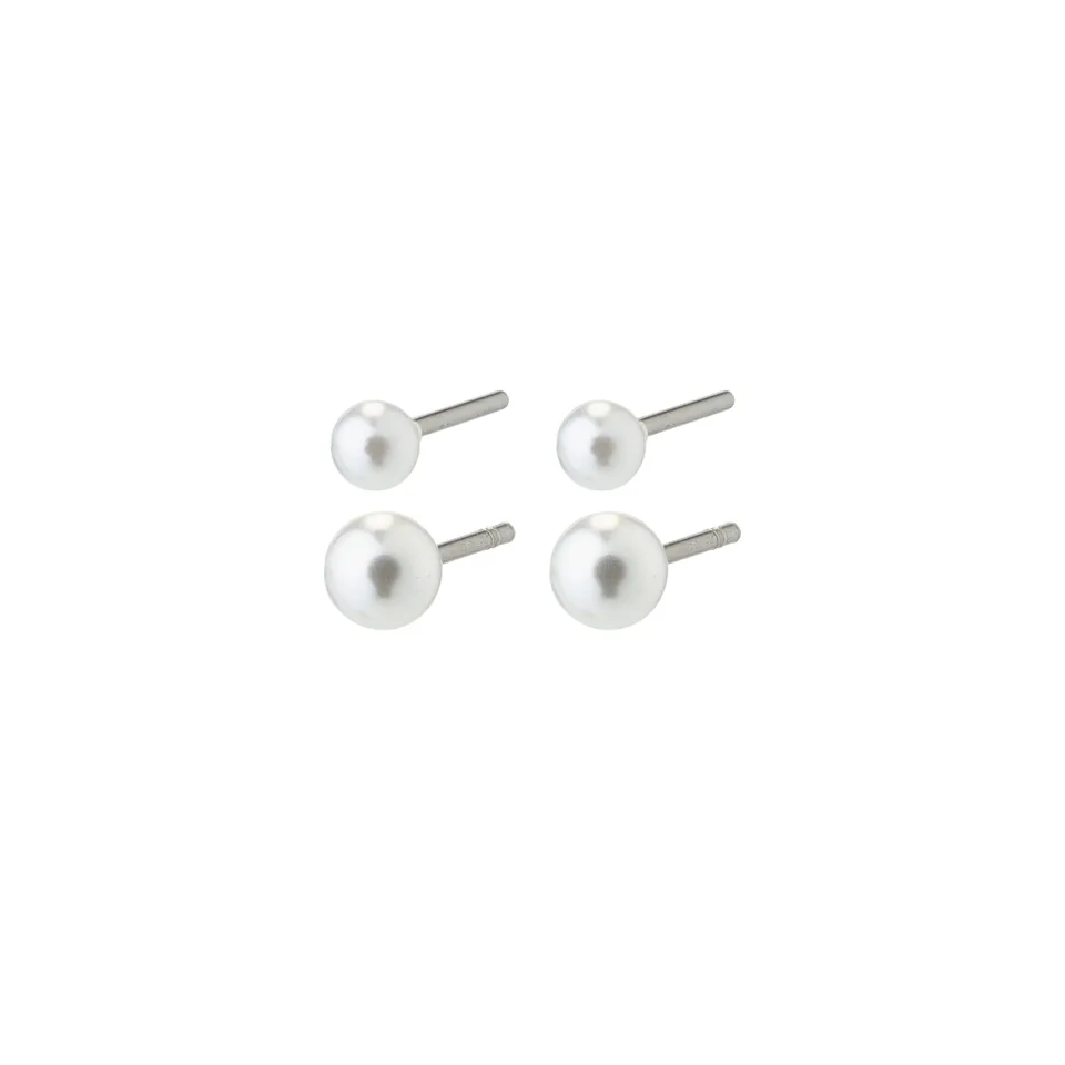 pilgrim-damaris-perlen-ohrringe-2-in-1-set-4-stecker image 1