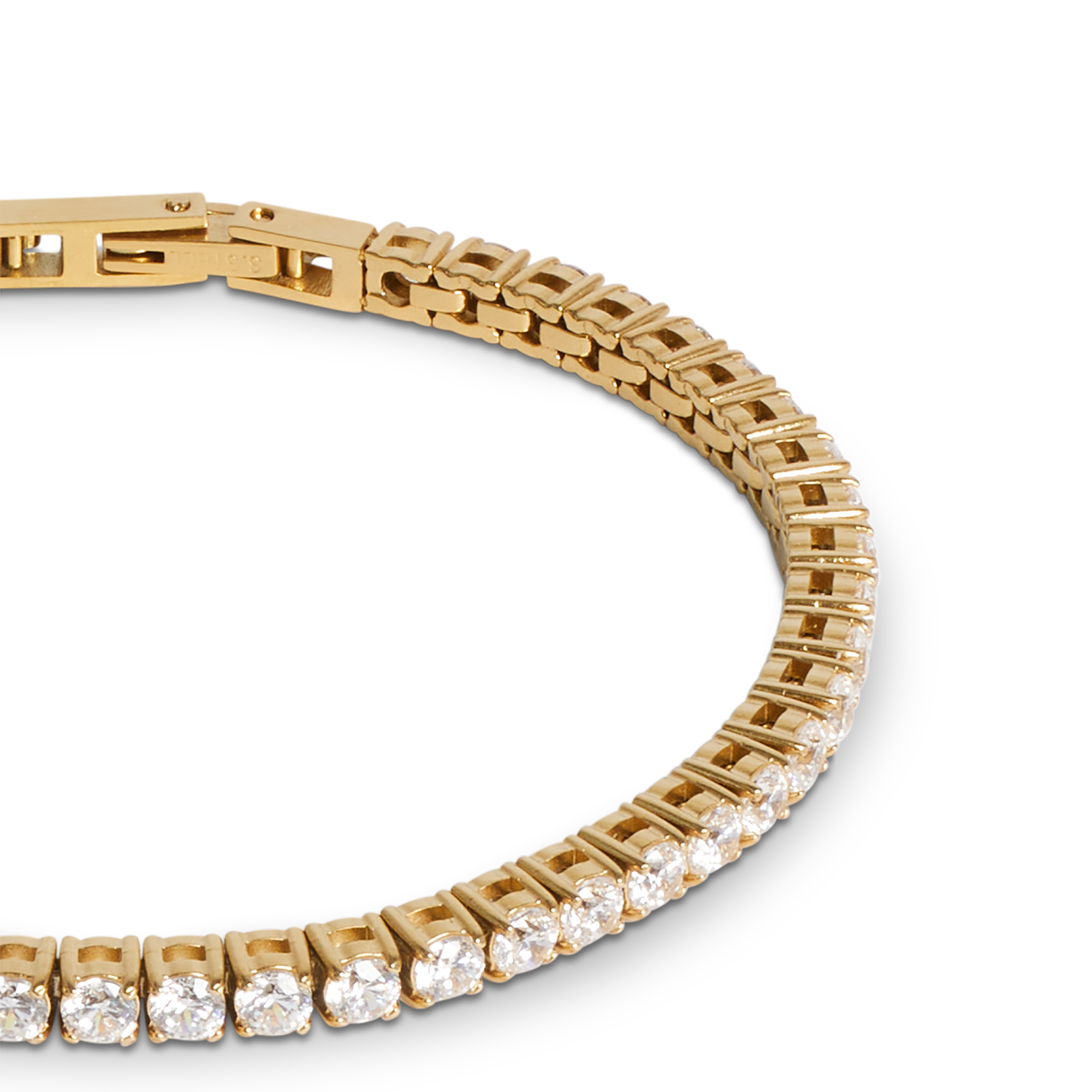 coeur-de-lion-tennisarmband-gold-kristall-zirkonia-edelstahl image 2