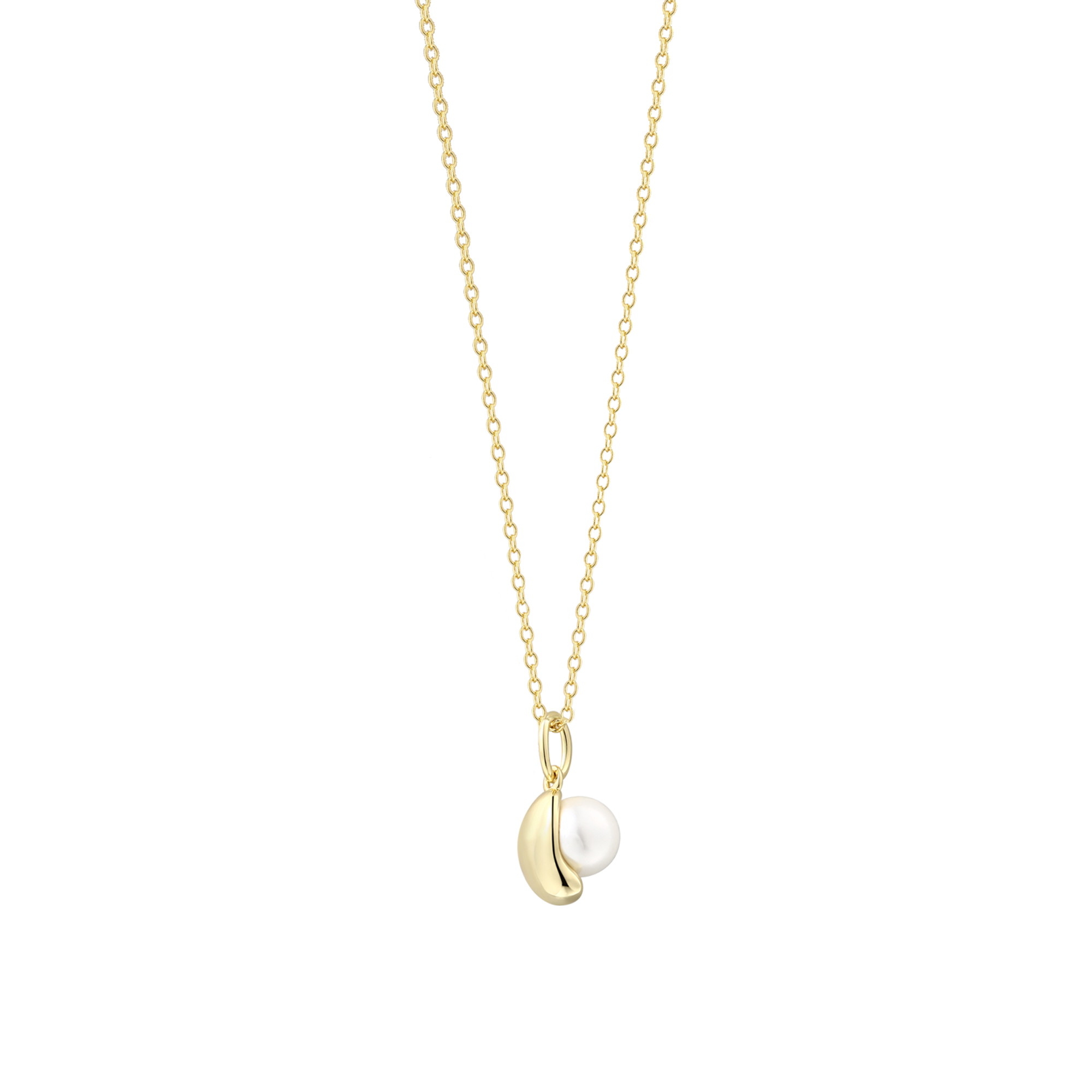 xenox-pearl-sea-halskette-925-sterlingsilber-18k-vergoldung-mit-perle image 1