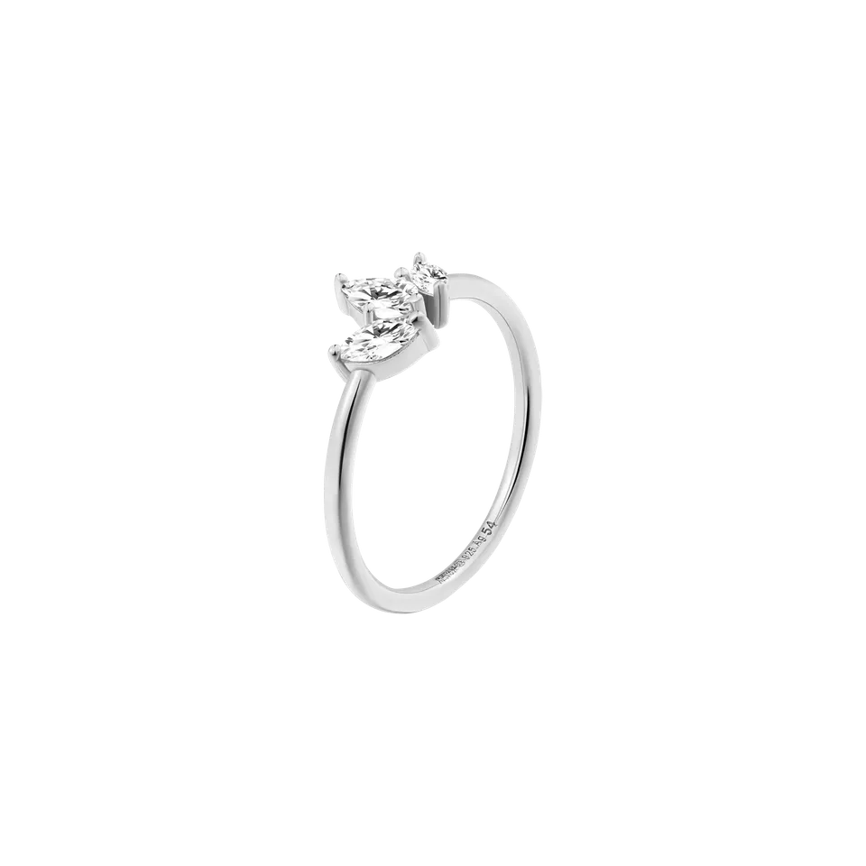xenox-sundown-ring-925-sterlingsilber-rhodiniert-mit-zirkonia-2 image 1