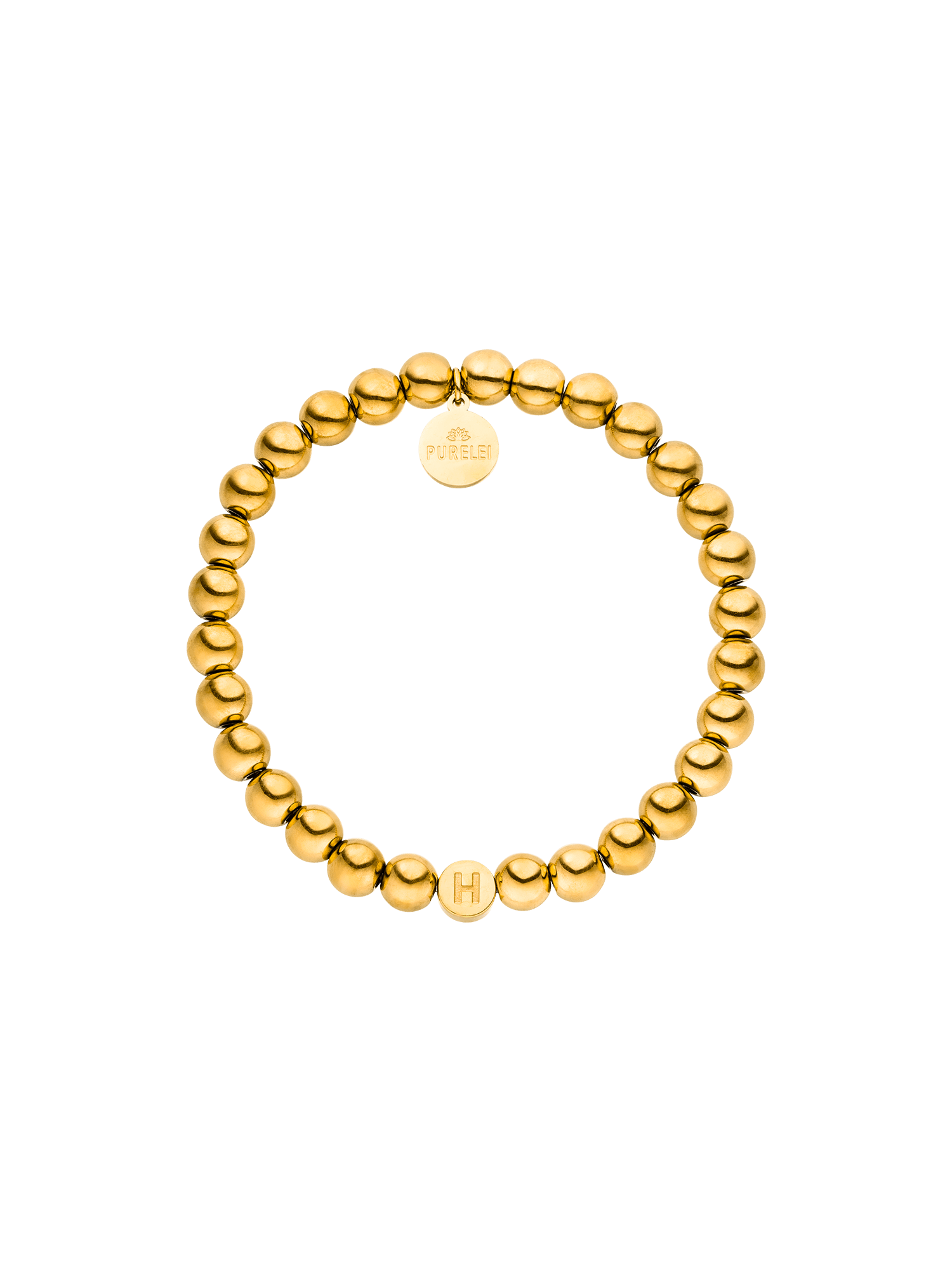 purelei-letter-h-armband-buchstaben-kugelarmband-flexibel image 1