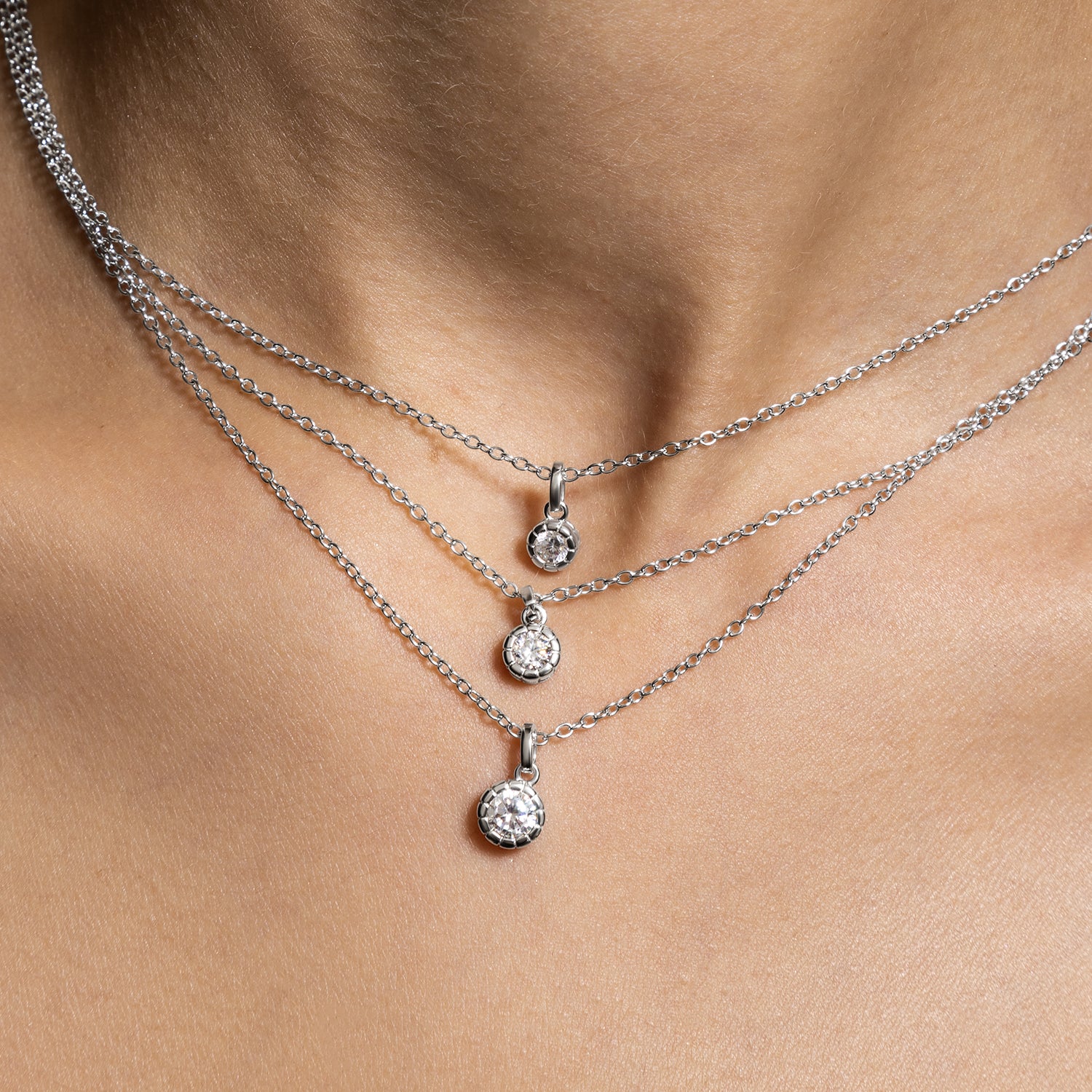xenox-pure-essentials-halskette-xs10645-925-sterlingsilber-rhodiniert-mit-zirkon image 3