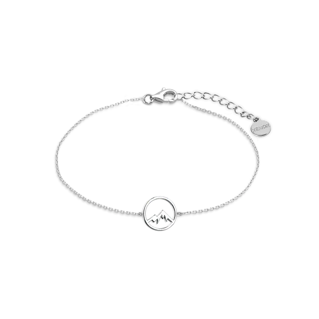 xenox-berg-armband-925-sterlingsilber-rhodiniert image 1