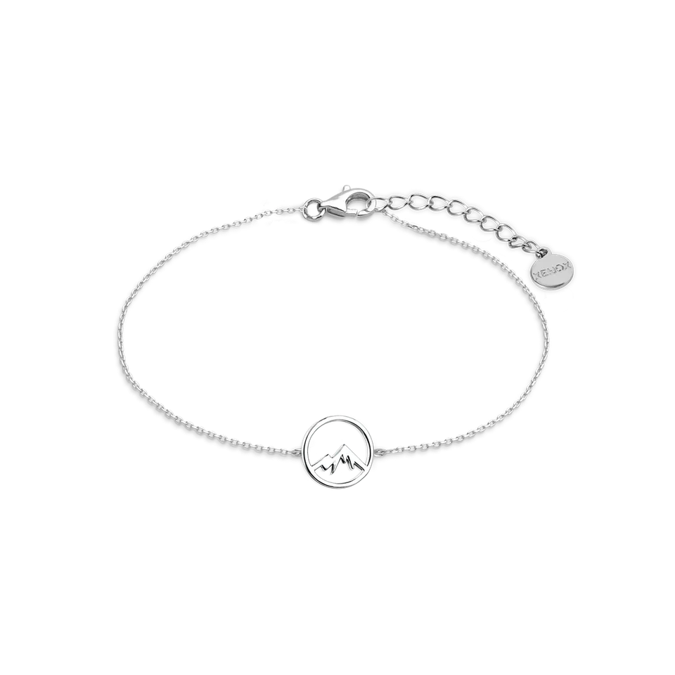 xenox-berg-armband-925-sterlingsilber-rhodiniert image 1