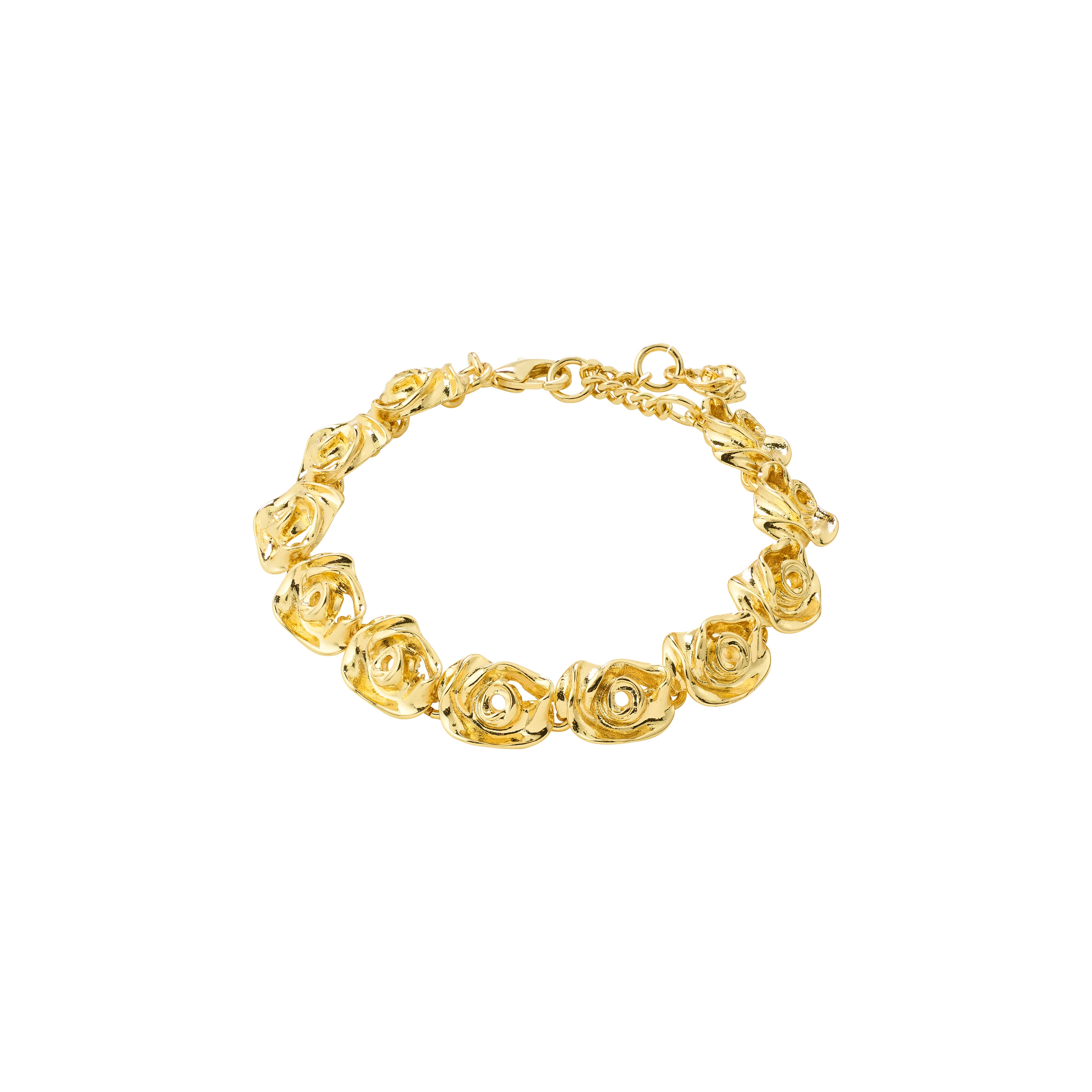 pilgrim-inner-armband-goldplattiert-rosen-glieder image 1
