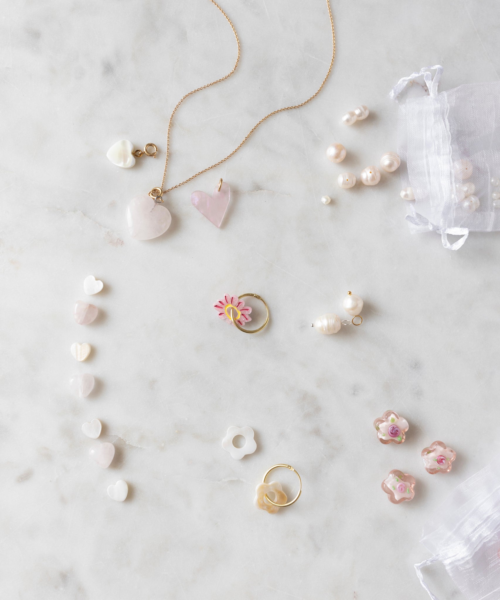 wald-berlin-sweetwater-pearl-charm-set-2-teilig-gold-silber image 2