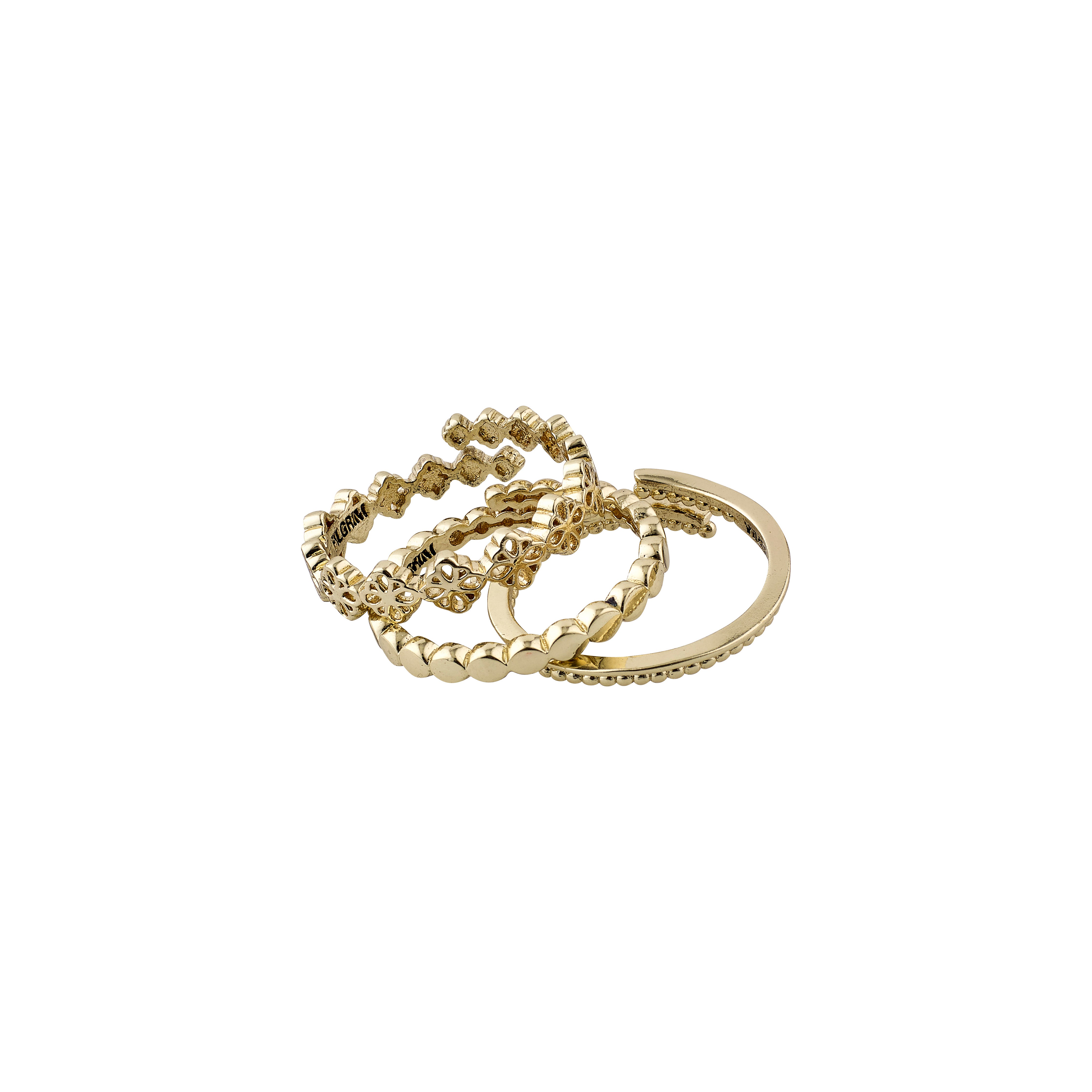 pilgrim-joy-ring-set-3-teilig-goldplattiert-verstellbare-stapelringe image 1