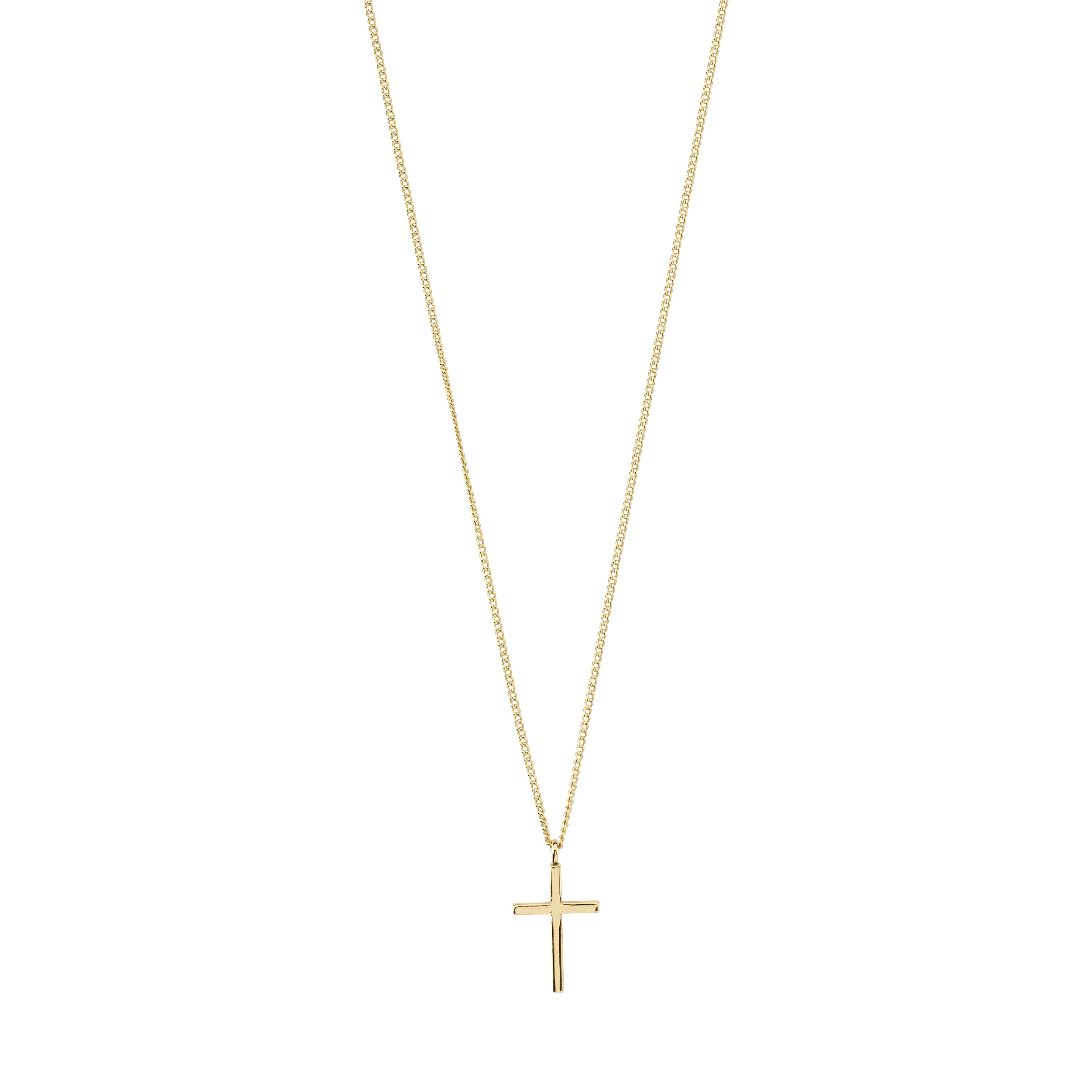 pilgrim-flynn-halskette-gold-plated-mit-kreuz-anh-nger-40-cm-12-cm image 1