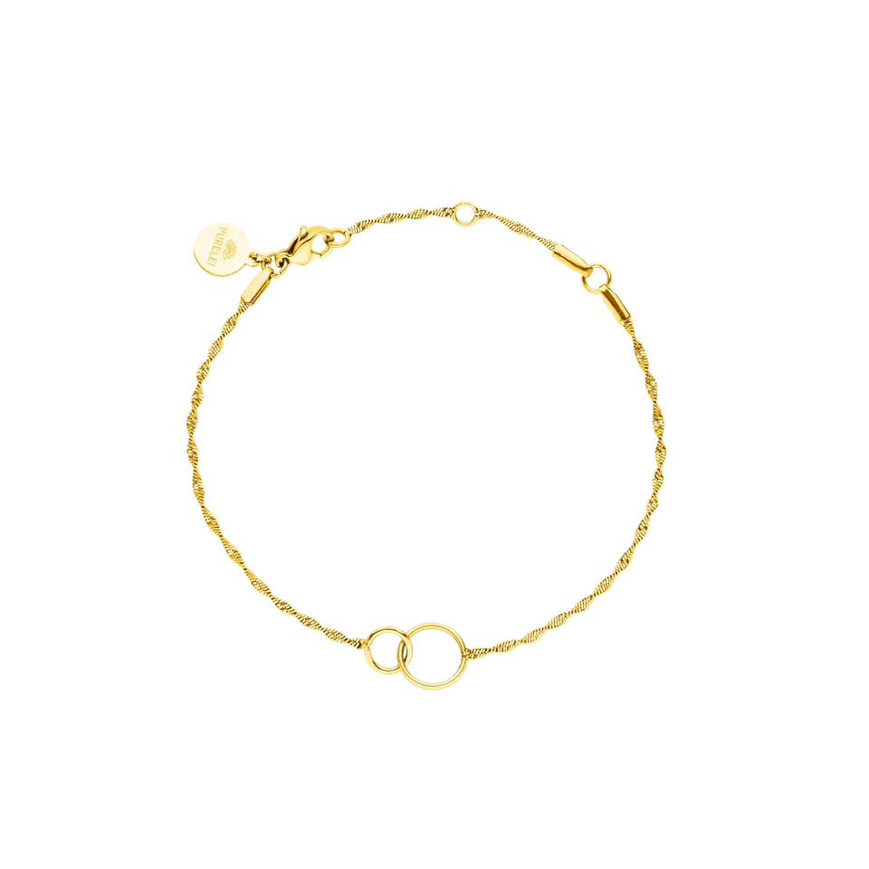 purelei-kekahi-armband-armband-mit-zwei-ringen-verstellbar-15-18-19-5-cm image 1