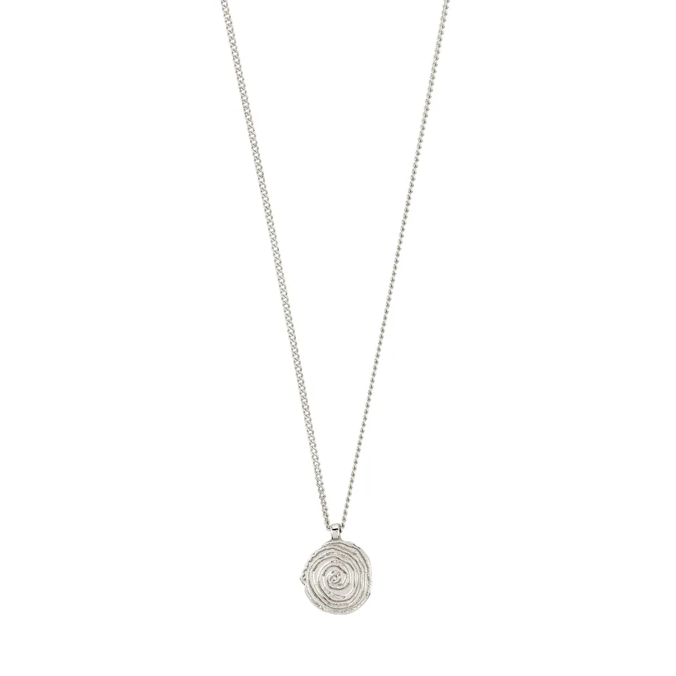 pilgrim-air-coin-kette-versilbert-40-cm-12-cm-verl-ngerung image 1