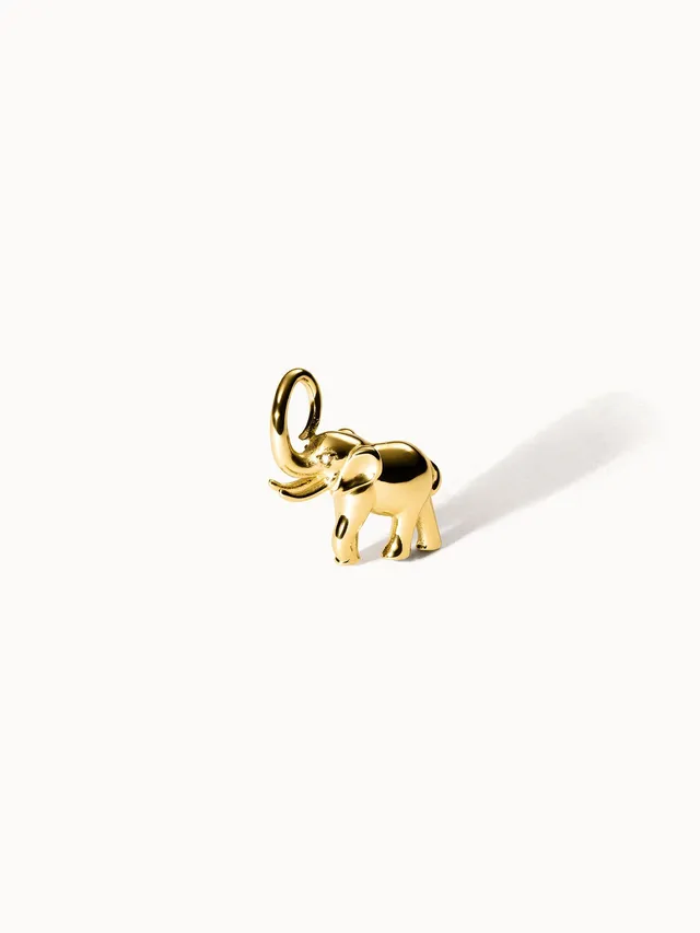 purelei-flowing-strength-elefant-charm-gl-cks-anh-nger-mit-schmuckstein image 1