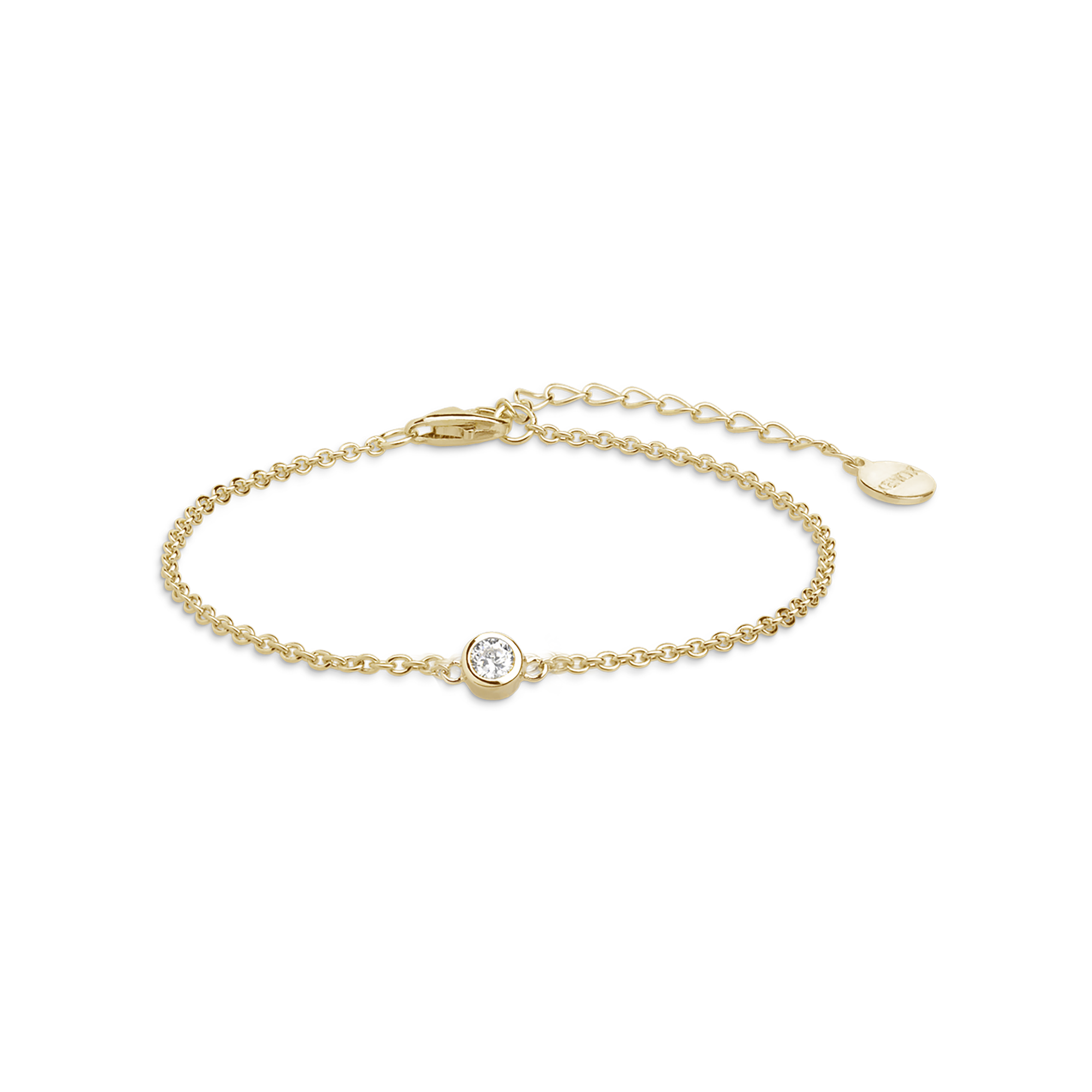 xenox-zarge-armband-925-sterling-silber-rhodiniert-mit-zirkonia image 2