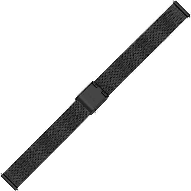 julie-julsen-brilliant-mesh-uhrenarmband-schwarz-14-mm-mit-pin-system image 1