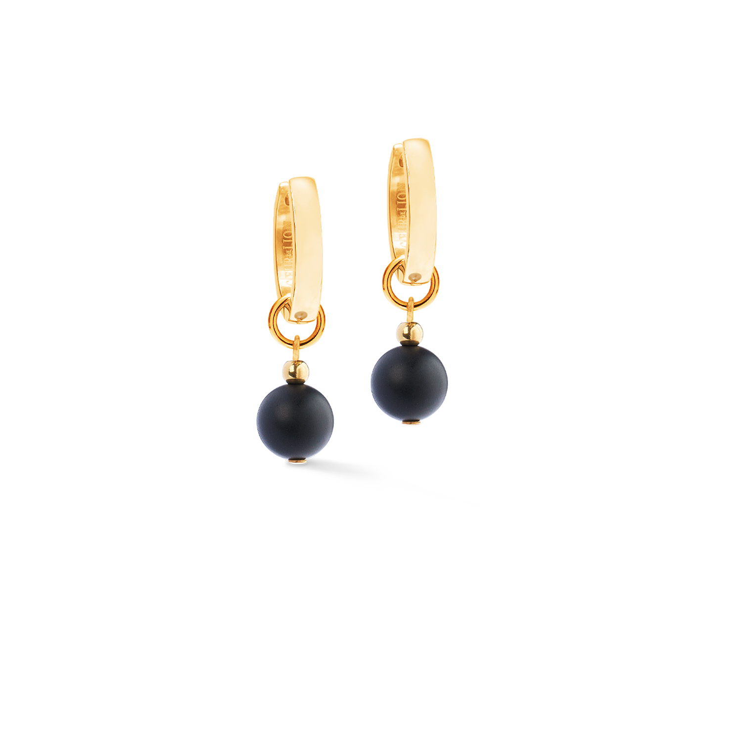 coeur-de-lion-creole-pure-spheres-gold-schwarz image 2