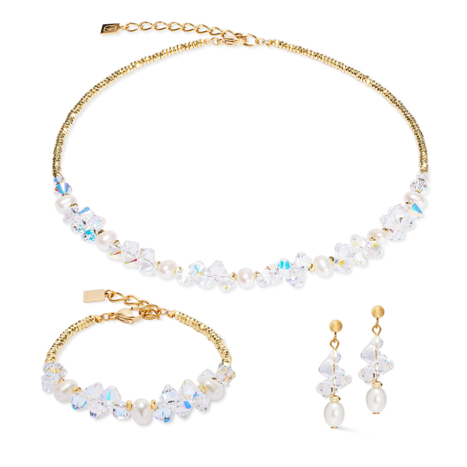 coeur-de-lion-dancing-crystals-pearls-armband-gold image 3