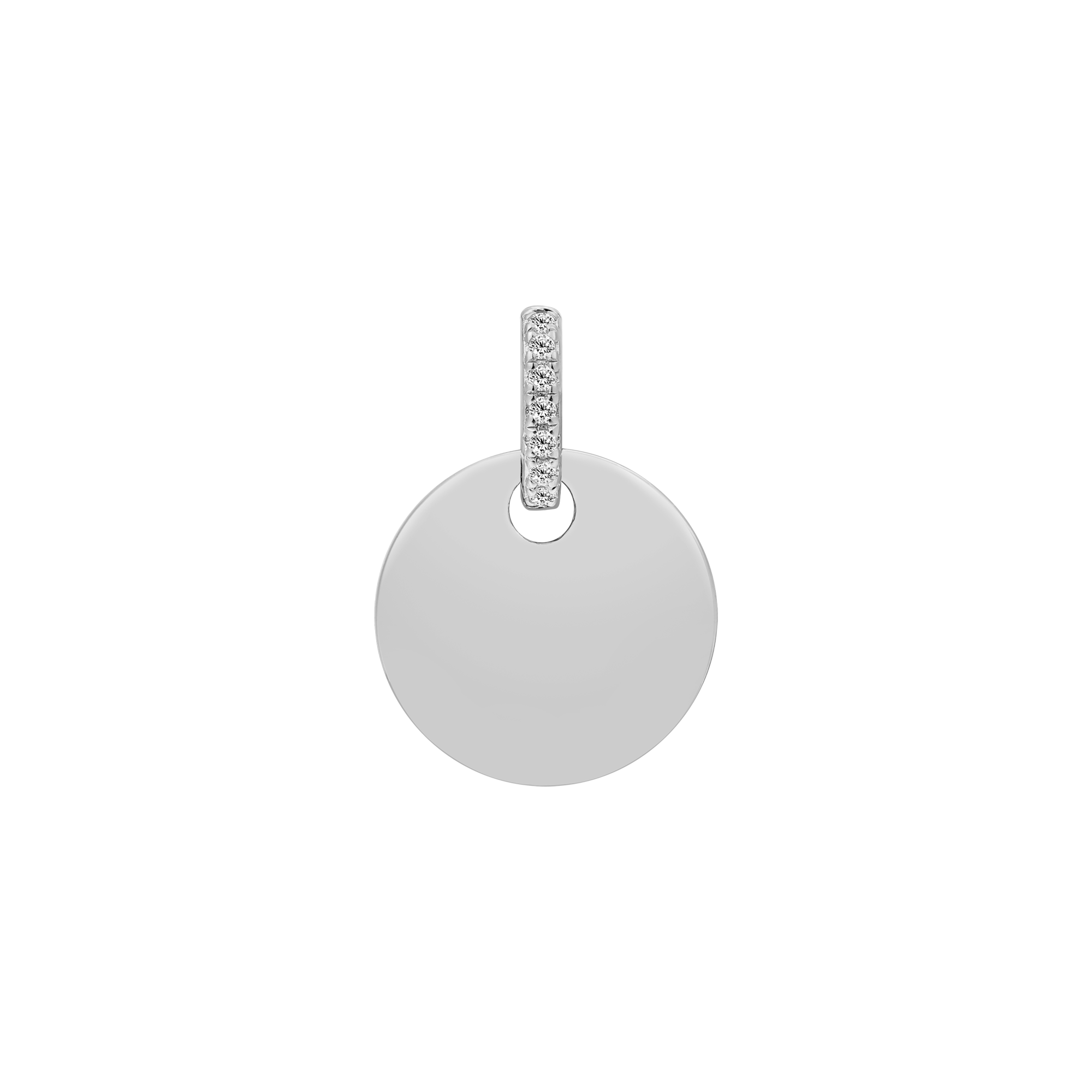 xenox-gravur-charm-925-sterlingsilber-rhodiniert-mit-zirkonia-se image 1