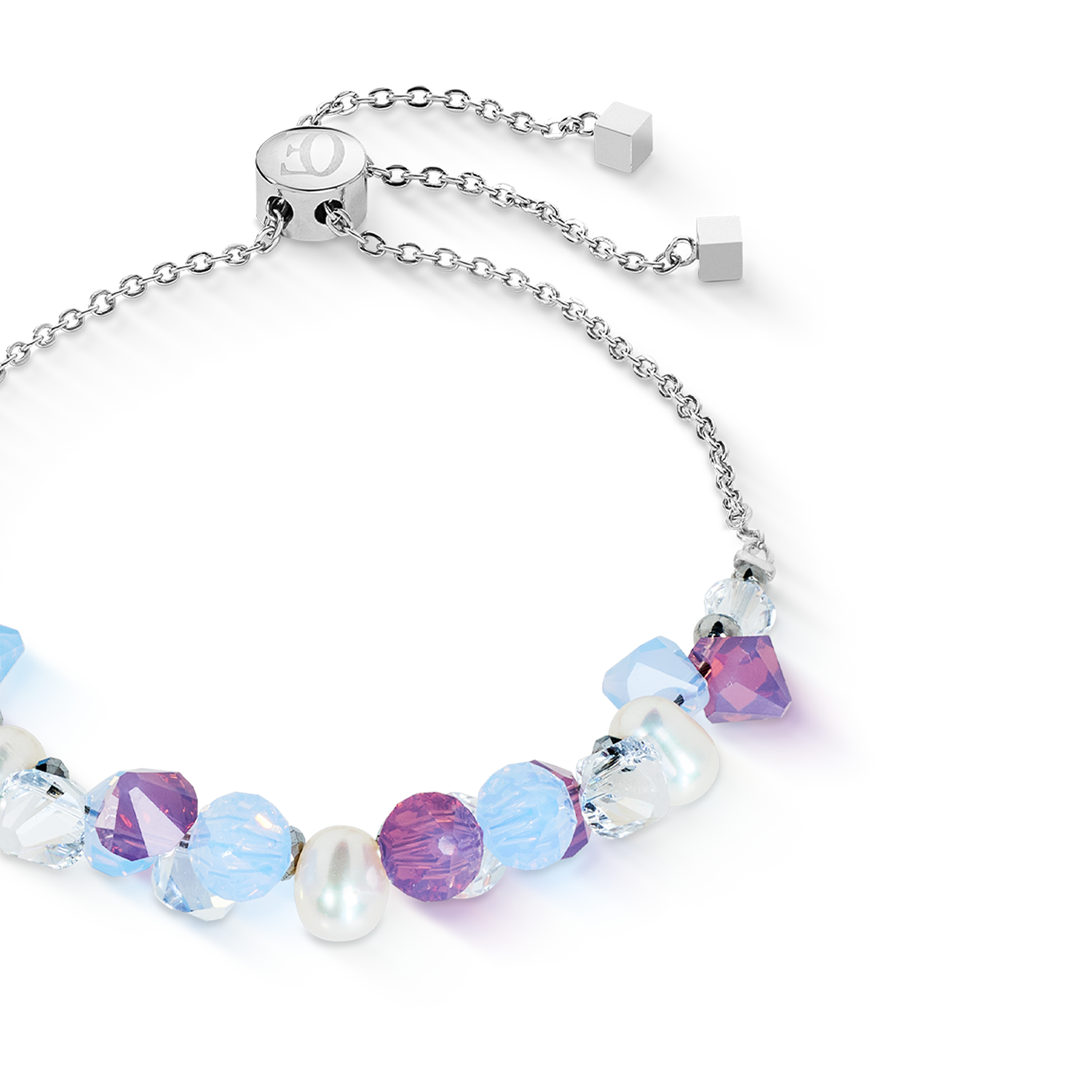 coeur-de-lion-armband-dancing-crystals-pearls-flieder-blau image 2