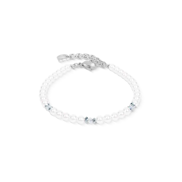 coeur-de-lion-modern-icon-pearl-armband-silber-wei-17-5-cm image 1