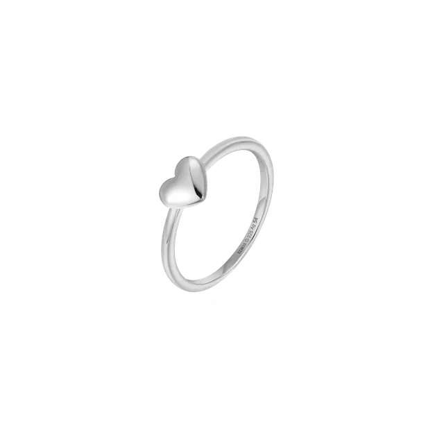 xenox-heart-ring-925-sterlingsilber-rhodiniert image 1