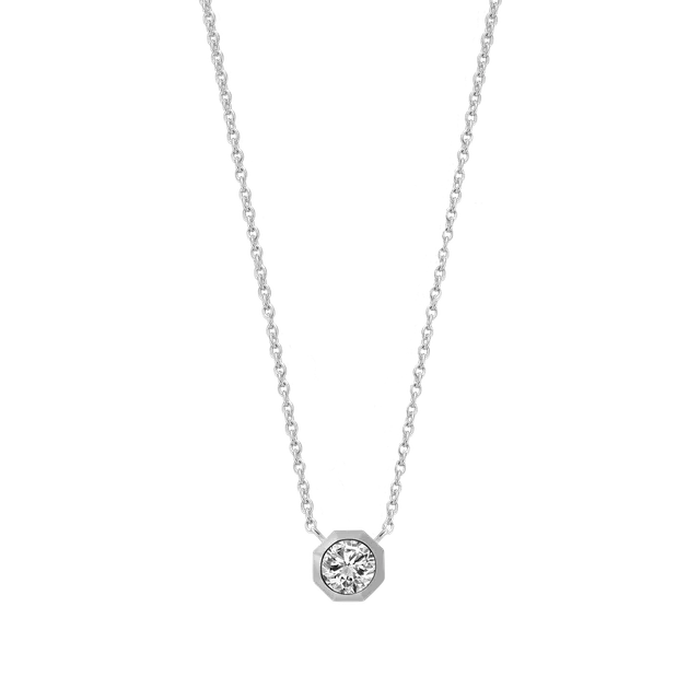 xenox-pure-essentials-halskette-xs10659-925-sterlingsilber-rhodiniert-mit-zirkon image 1