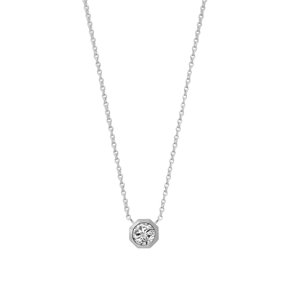 xenox-pure-essentials-halskette-xs10659-925-sterlingsilber-rhodiniert-mit-zirkon image 1