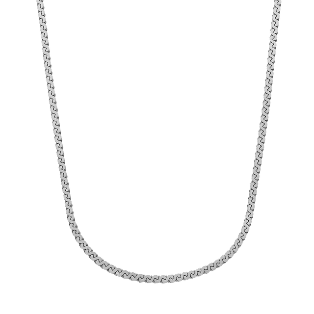 xenox-basic-halskette-925-sterlingsilber-rhodiniert-charm-kette image 1