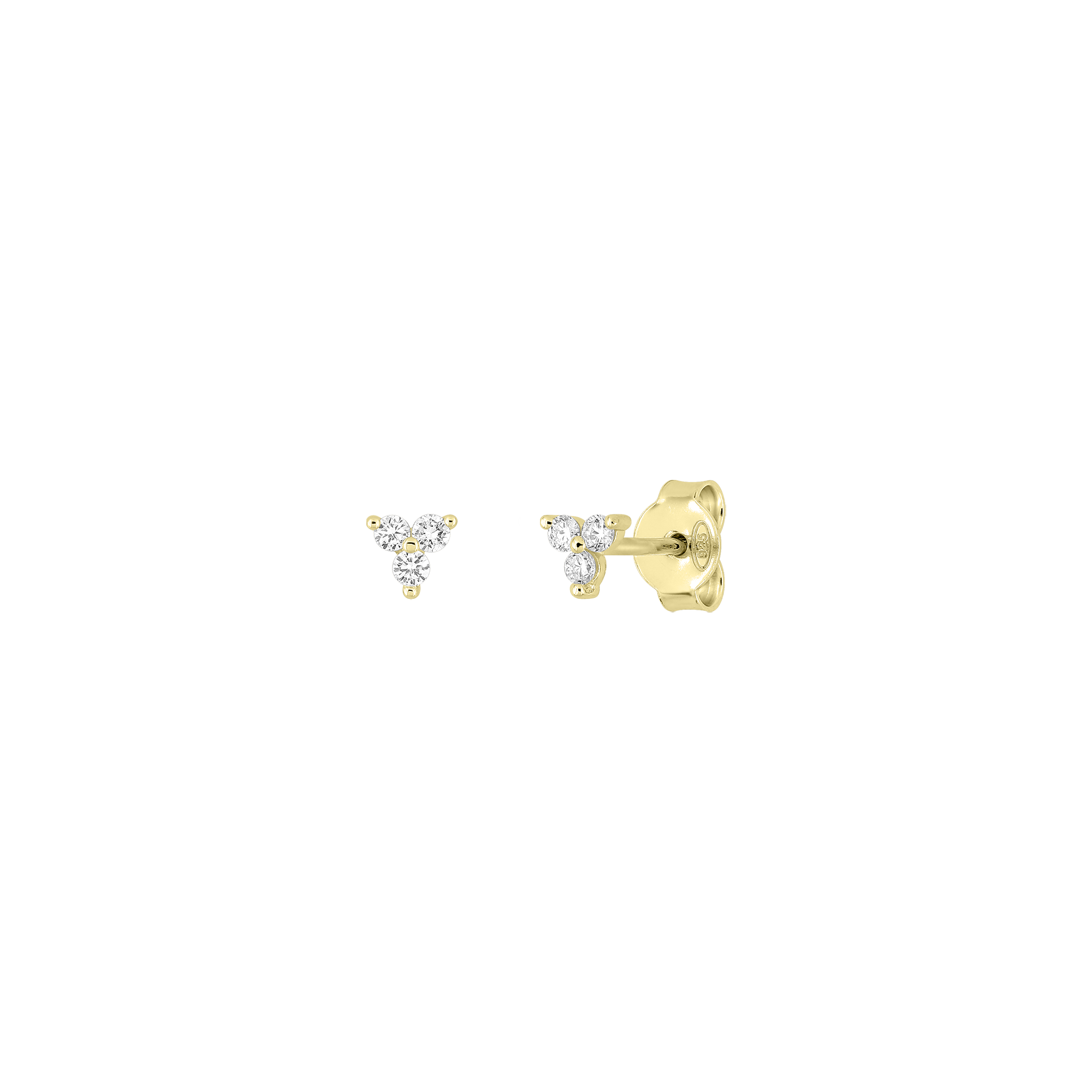 xenox-trillium-ohrringe-925-sterlingsilber-mit-lab-grown-diamonds image 1