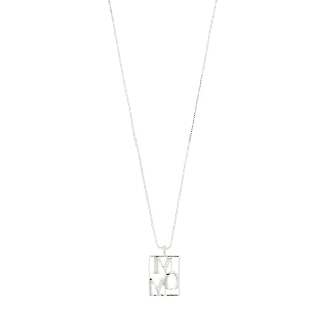 pilgrim-love-tag-mom-halskette-versilbert image 1