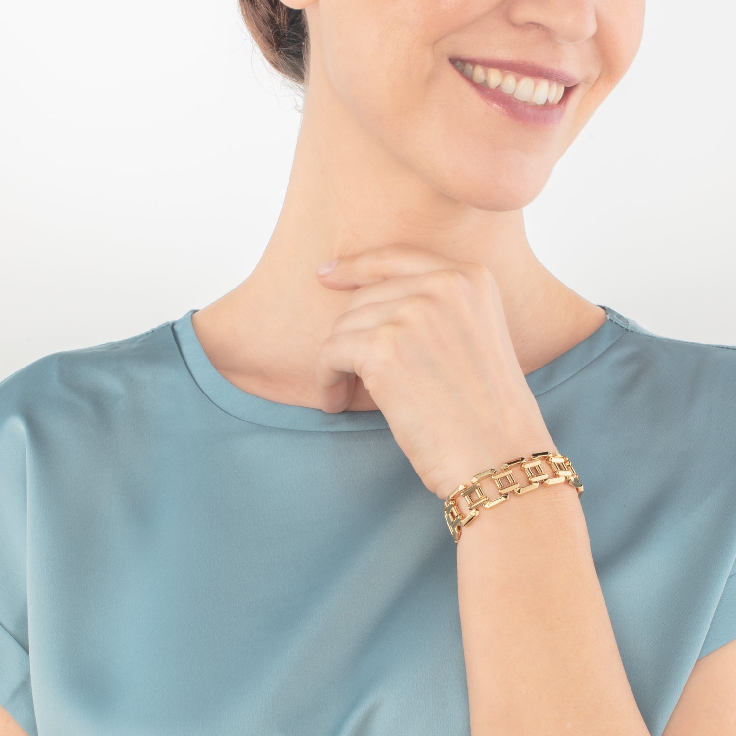 coeur-de-lion-schmuckarmband-edelstahl-gold image 3