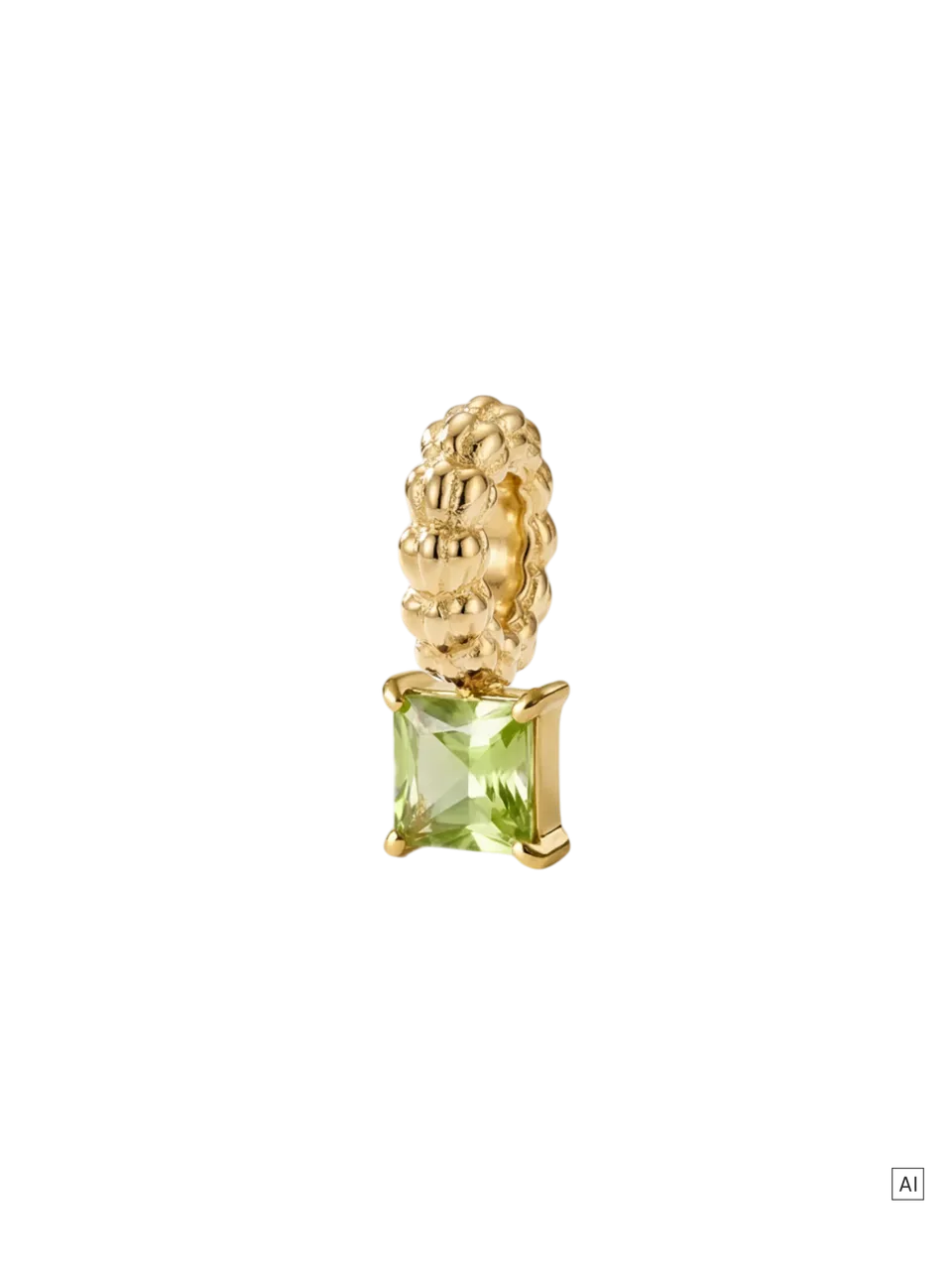purelei-lei-geburtsstein-charm-august-peridot-princess-cut image 1