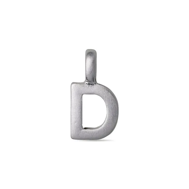 pilgrim-charm-d-buchstaben-anh-nger-versilbert image 1