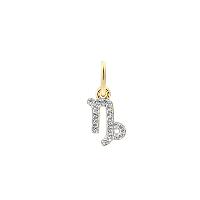 xenox-steinbock-charm-925-sterling-silber-18k-vergoldet image 1