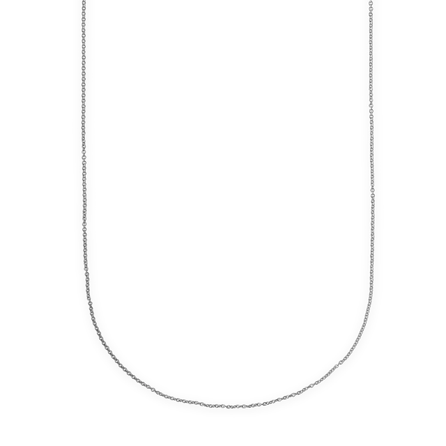 xenox-basic-halskette-kar013-40-925-sterlingsilber-rhodiniert image 1