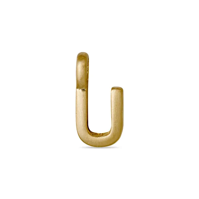 pilgrim-charm-anh-nger-buchstabe-u-vergoldet image 1