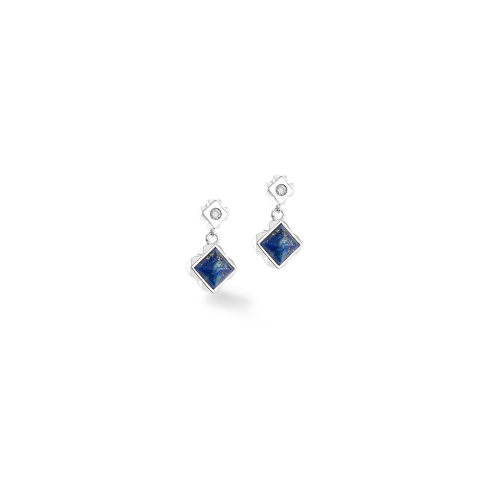 coeur-de-lion-station-collection-ohrringe-silber-blau-fine-edition-1-9-cm image 1