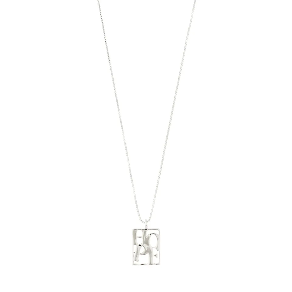 pilgrim-love-tag-hope-halskette-versilbert image 1
