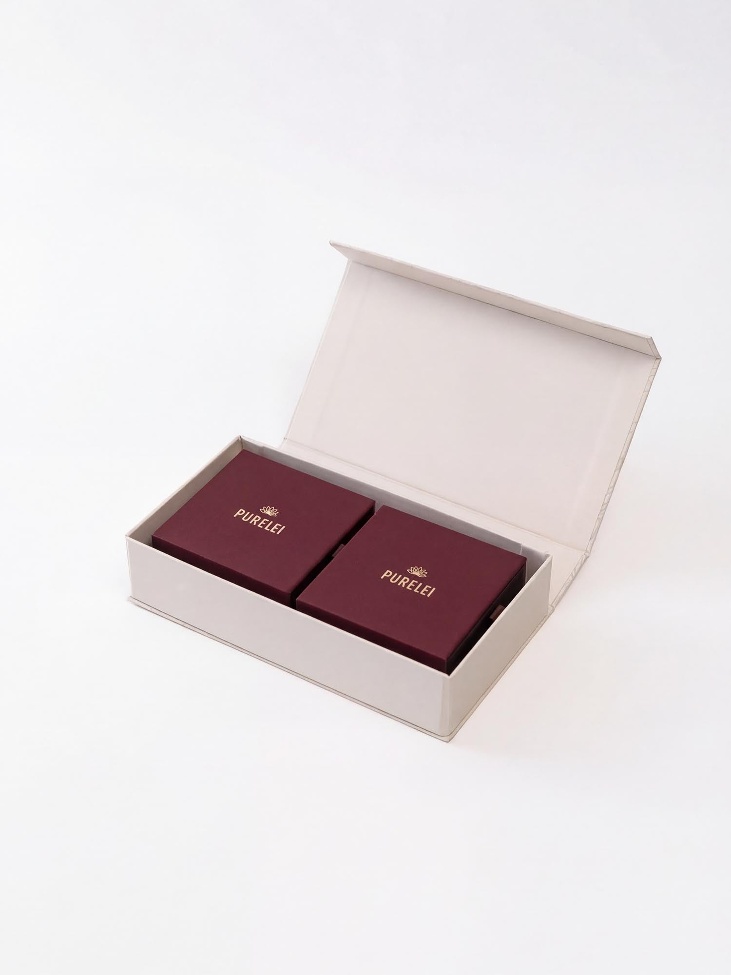 purelei-geschenkbox-mit-zwei-schmuckboxen-magnetbox-beige image 8
