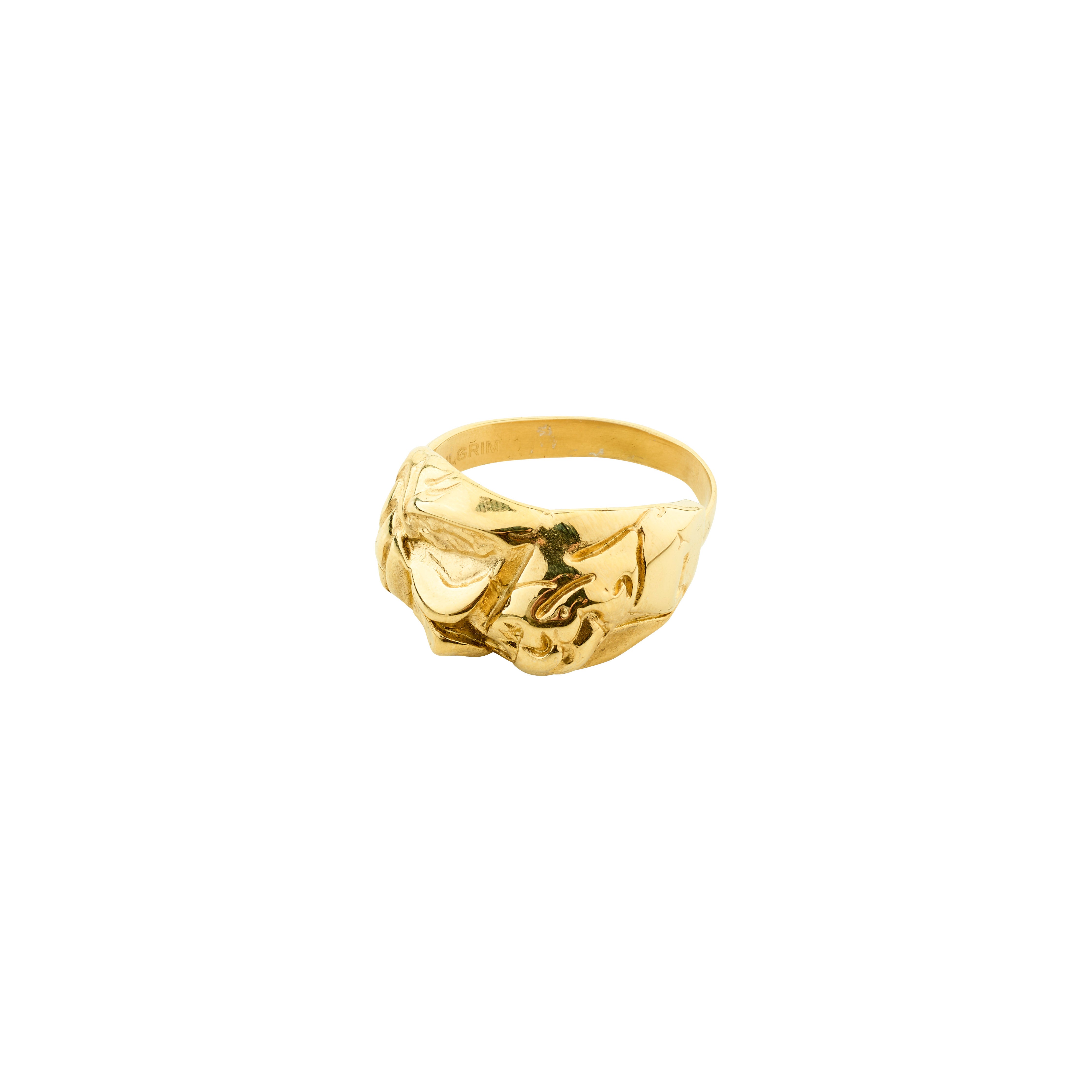 pilgrim-lior-ring-goldplattiert-verstellbar image 1