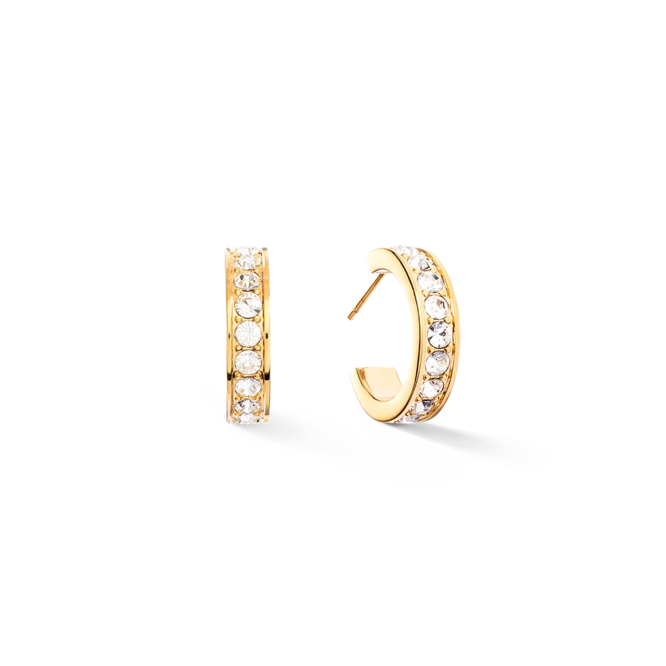 coeur-de-lion-creolen-ohrringe-square-stripes-no-creole-20-edelstahl-kristalle-g image 1