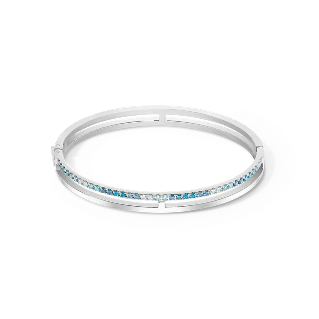 coeur-de-lion-eternal-unity-armreif-silber-blau image 1