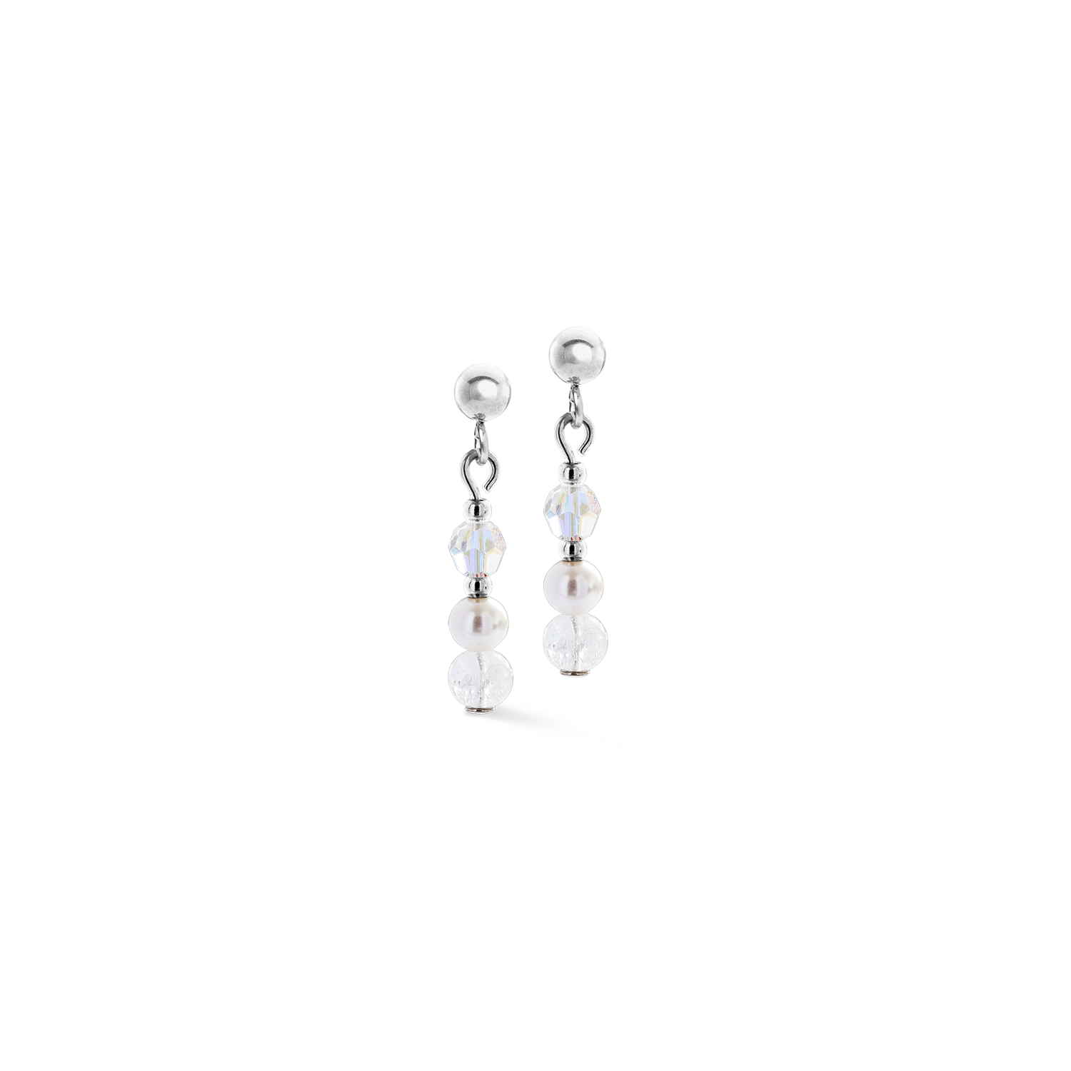 coeur-de-lion-ohrringe-princess-rhythm-silber-wei-mit-crystal-pearls image 1
