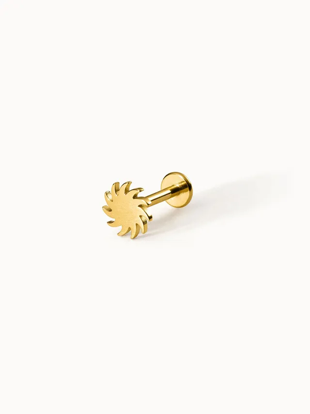 purelei-sun-piercing-sonne-6-mm-mit-schraubverschluss image 1