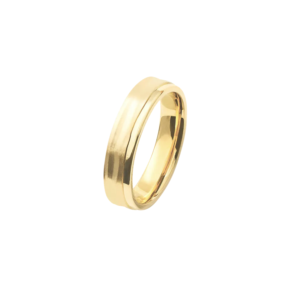 xenox-partnerring-aus-edelstahl-goldfarben-beschichtet image 1
