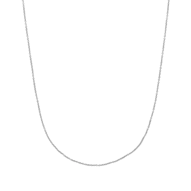 xenox-fine-basic-halskette-585-wei-gold-layering-kette image 1