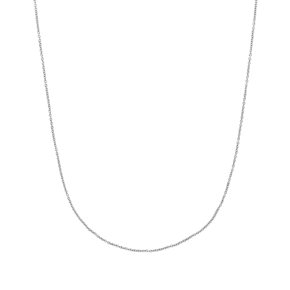 xenox-fine-basic-halskette-585-wei-gold-layering-kette image 1