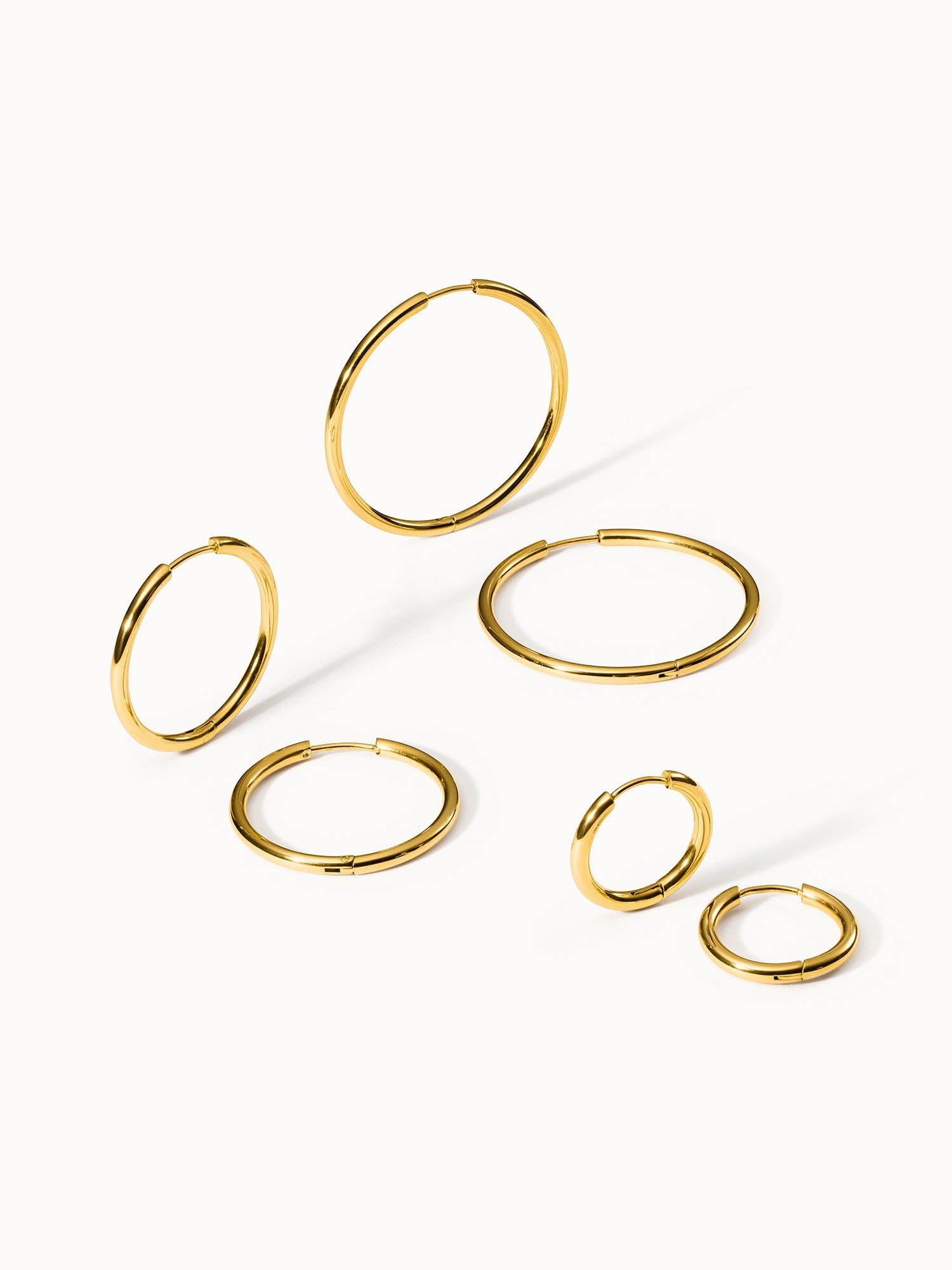 purelei-echo-ohrring-set-3-paar-creolen-20-30-40-mm-in-gold-silber-ros-gold image 1